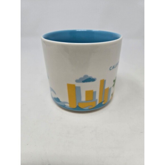 STARBUCKS YOU ARE HERE CALIFORNIA COFFEE MUG CUP RETIRED 2012 COLLECTIBLE TRAVEL - Picture 5 of 11